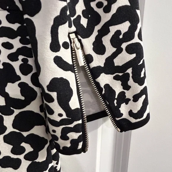 Ann Taylor 3/4 Length Sleeve Animal Print Dress Size 12 - Picture 14 of 14